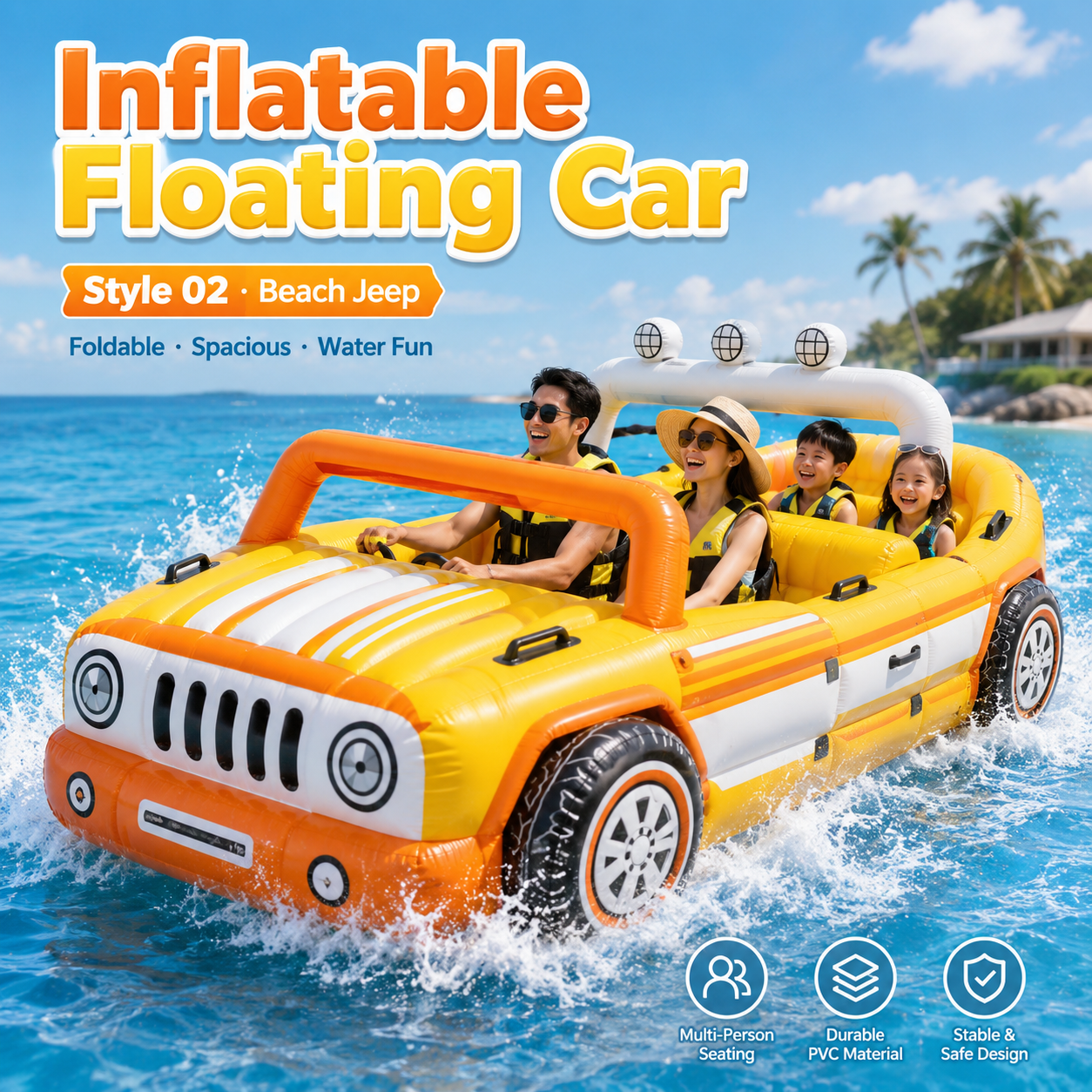 FLOATING RIDE-ON CAR