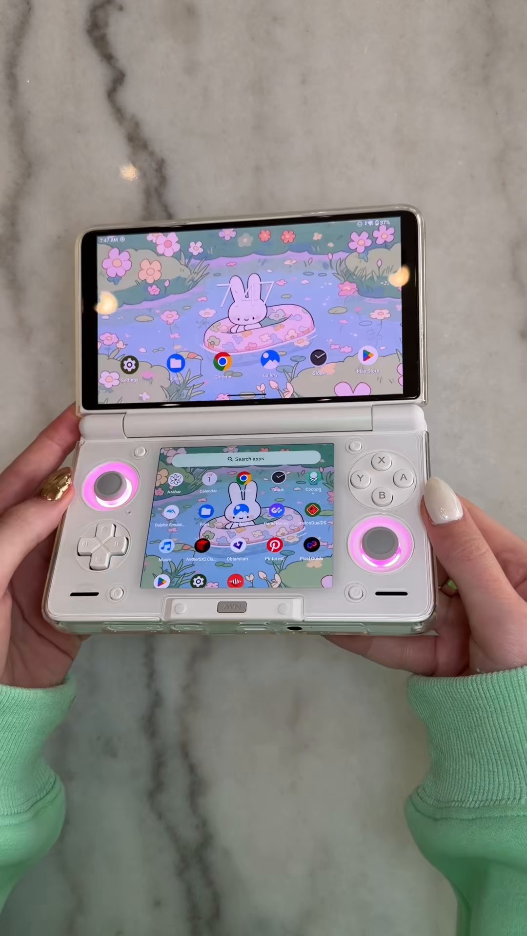 Handheld controls and illuminated sticks