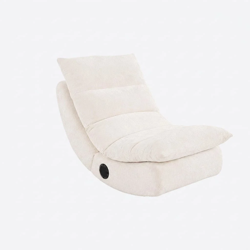 CozyArc U-Shaped Lounge Chair with Bluetooth Speaker & Gentle Heating