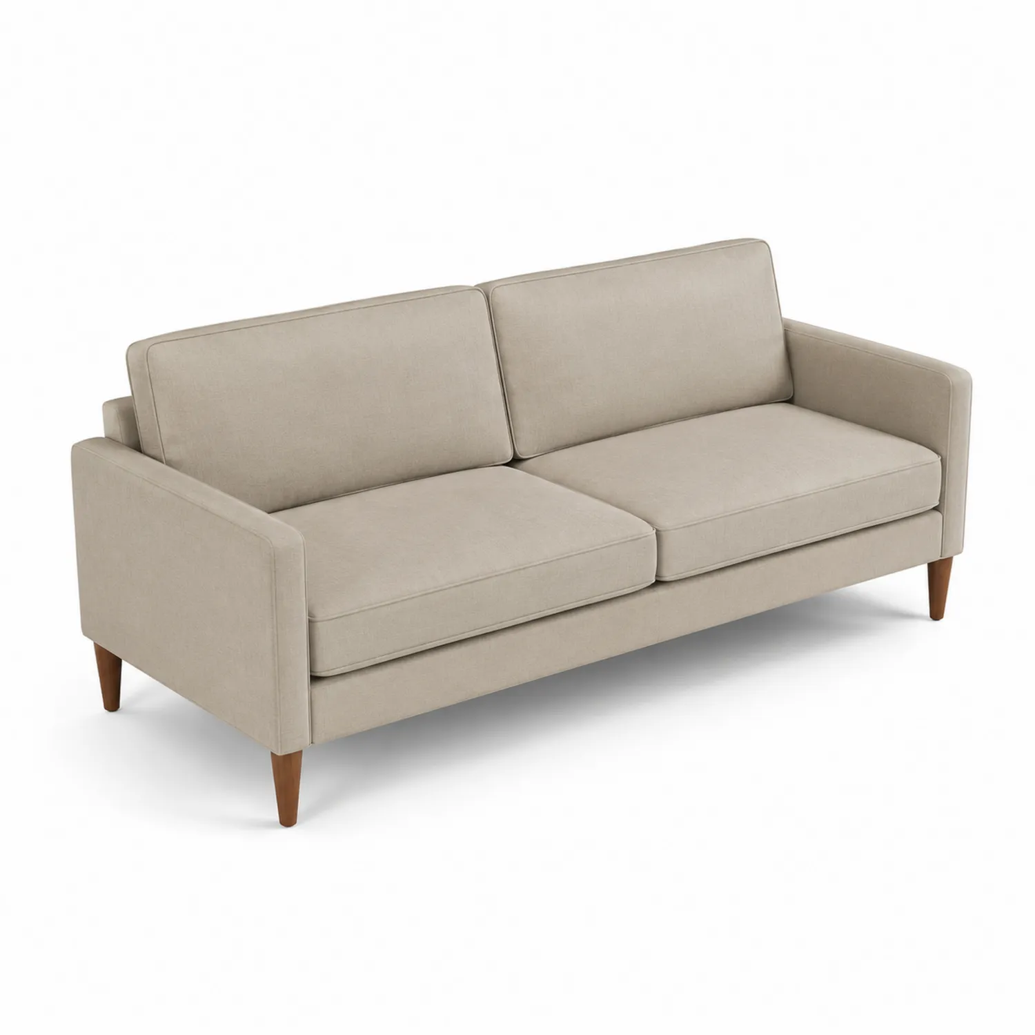 3-Sitzer Sofa Stoff Beige-Dorviorae