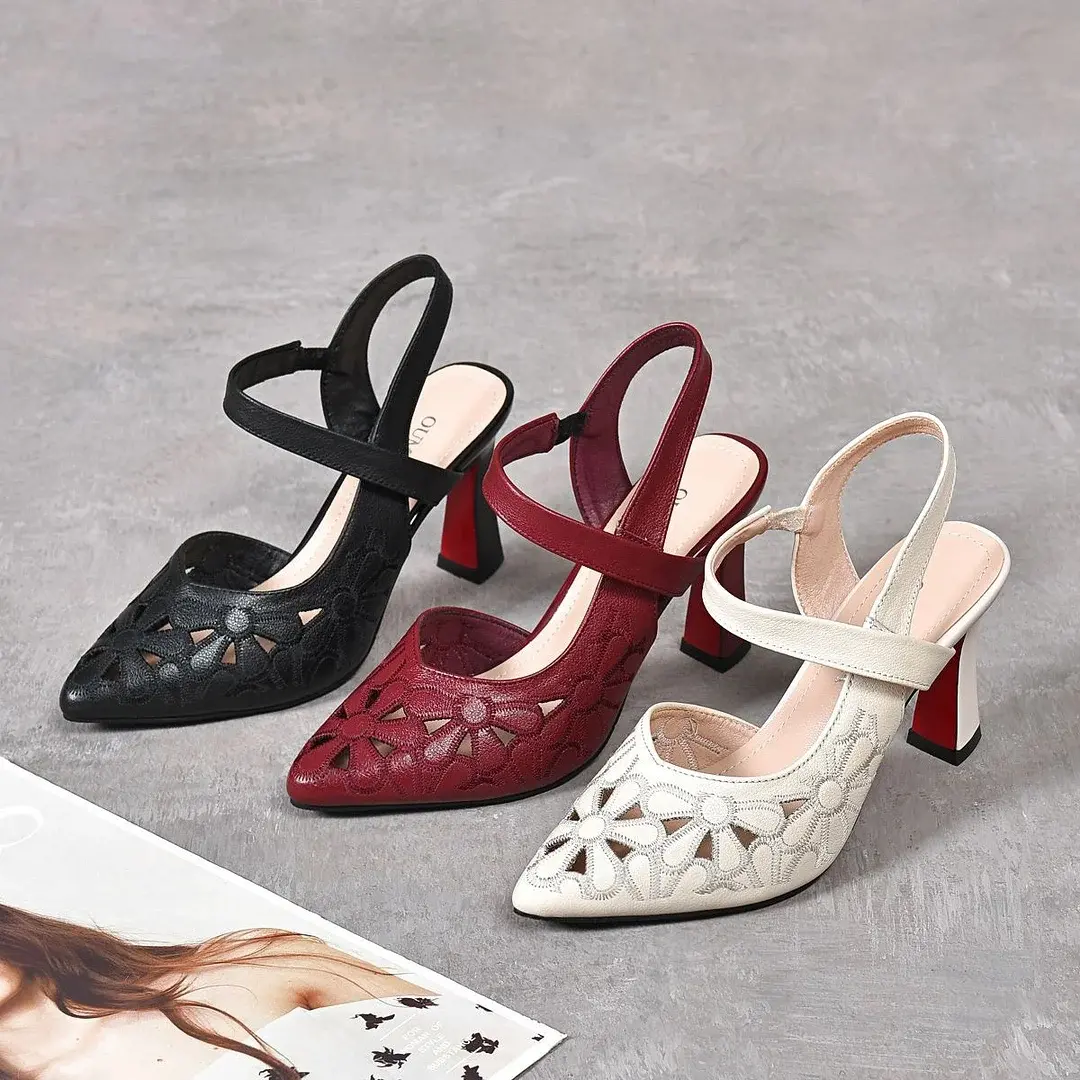 💥49% Reducere🔥【35-41】Tocuri înalte monocrome confortabile, cu vârf ascuțit