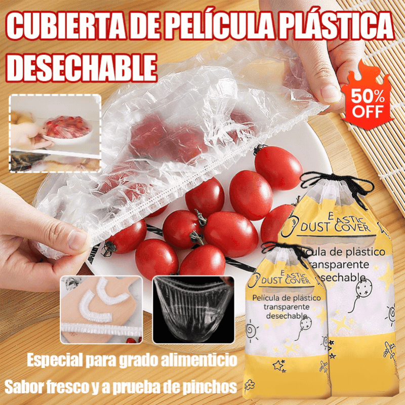 🔥【150/300/450 buc】Capac de unică folosință pentru prospețime, de calitate alimentară