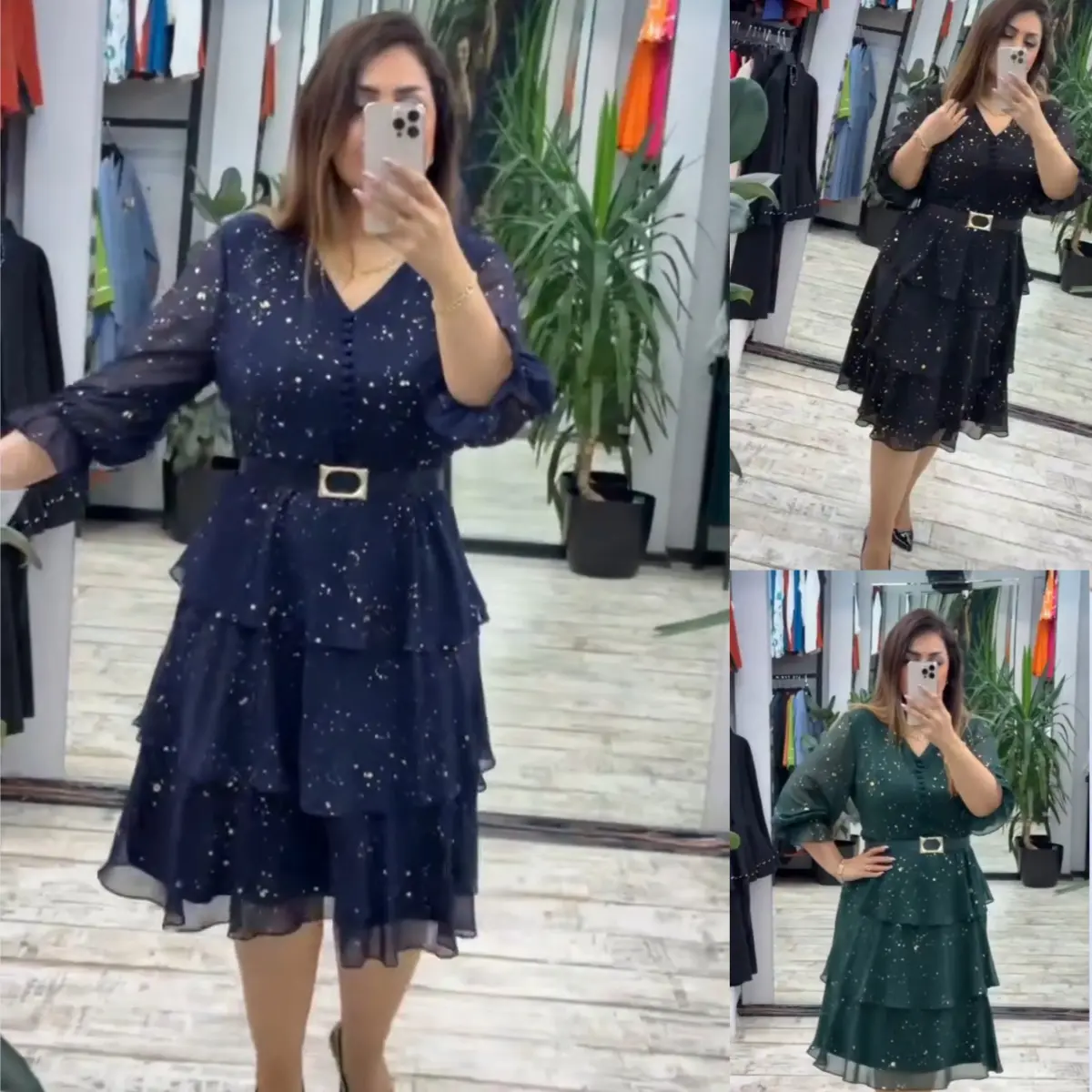 【🥇HOT SALE】(S-5XL) 💋 Rochie de șifon de înaltă calitate