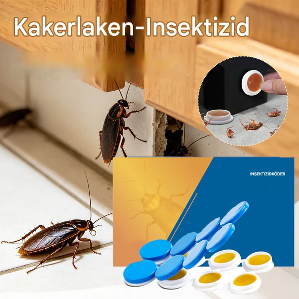 💥【35% Rabatt】【5 Schachteln/40 Stück】Starker Gelkleber, tötet Kakerlaken effektiv ab