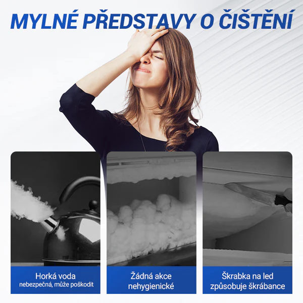 🔥✨Odmrazovací sprej pro chladničku s mrazničkou