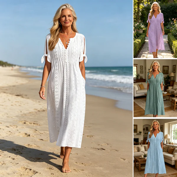 🏆【Najpredávanejšie produkty】[S-5XL]👗Jednoduché a pekné jednofarebné šaty