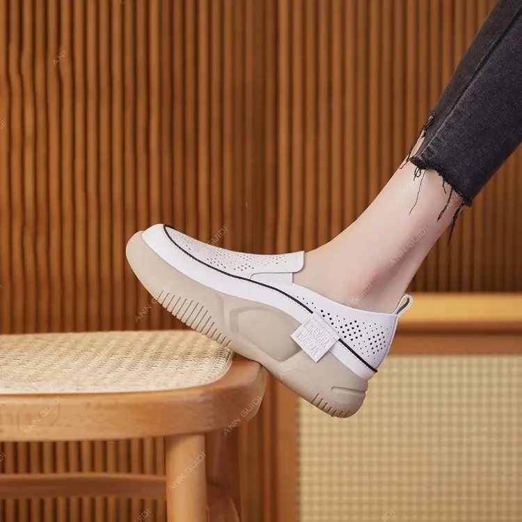 【35-40】👟🎇Pantofi retrò pentru tort de burete cu tăietură joasă pentru primăvară și vară 2026💖