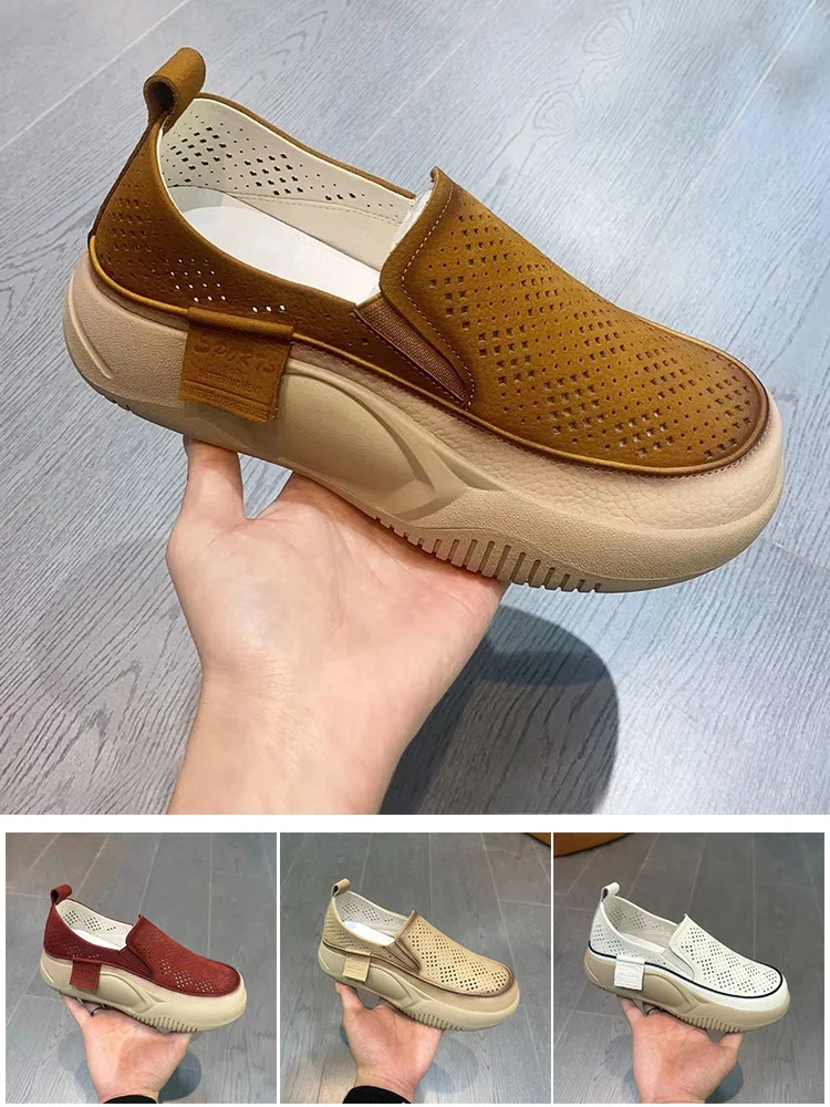 【35-40】👟🎇Pantofi retrò pentru tort de burete cu tăietură joasă pentru primăvară și vară 2026💖