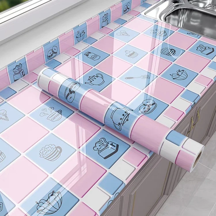 ♨️♨️【40 cm * 12 m】 Odstranljiva samolepilna aluminijasta folija – odporna na maščobo, toploto in enostavna za čiščenje