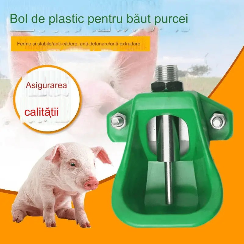 【💥Ofertă specială】🐖🐏🐂Bol automat pentru băut animale de companie💧