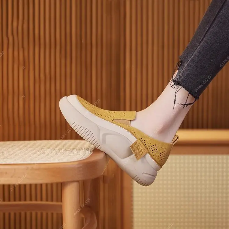 【35-40】👟🎇Pantofi retrò pentru tort de burete cu tăietură joasă pentru primăvară și vară 2026💖