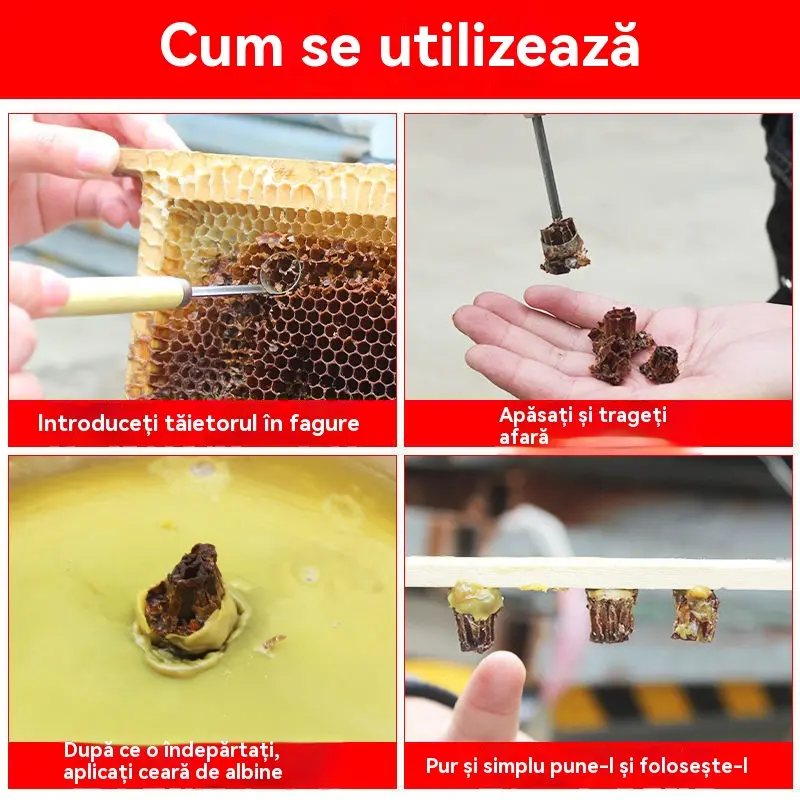 🔥【Cumpărați 2, primiți 2 gratuit】Noua unealtă de creștere a matcii, nu este nevoie să mutați insectele, tăiere completă, fără deteriorare a larvelor