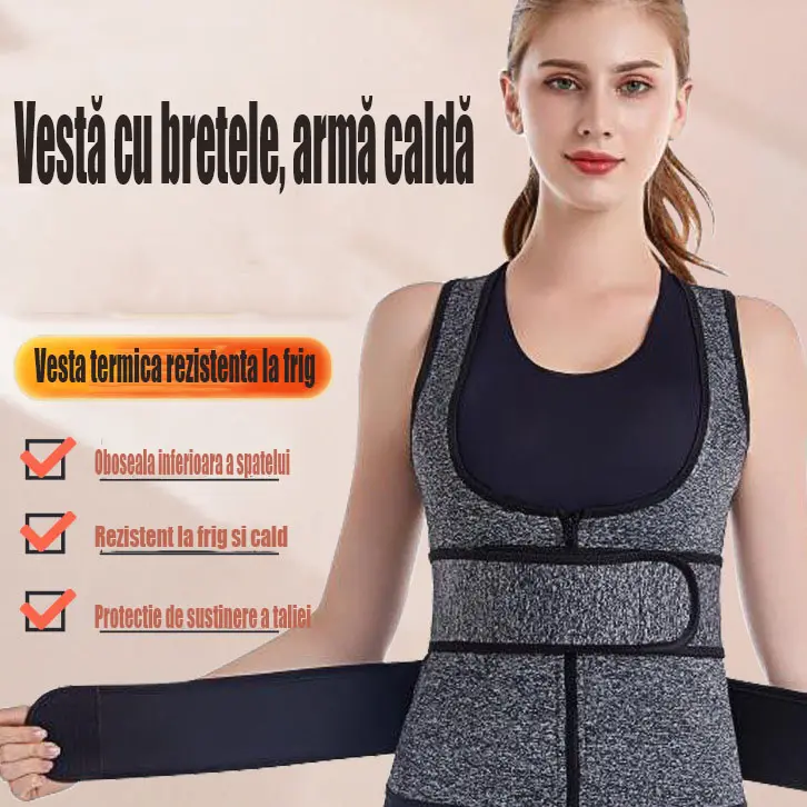 👗🔥🔥Creata cu talie dubla—caldura iarna + modelarea corpului!