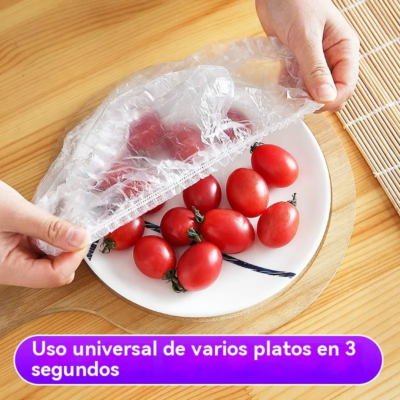 🔥【150/300/450 buc】Capac de unică folosință pentru prospețime, de calitate alimentară