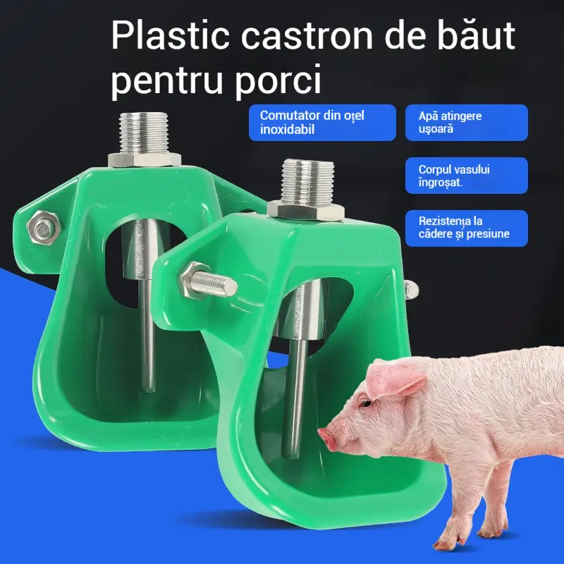 【💥Ofertă specială】🐖🐏🐂Bol automat pentru băut animale de companie💧