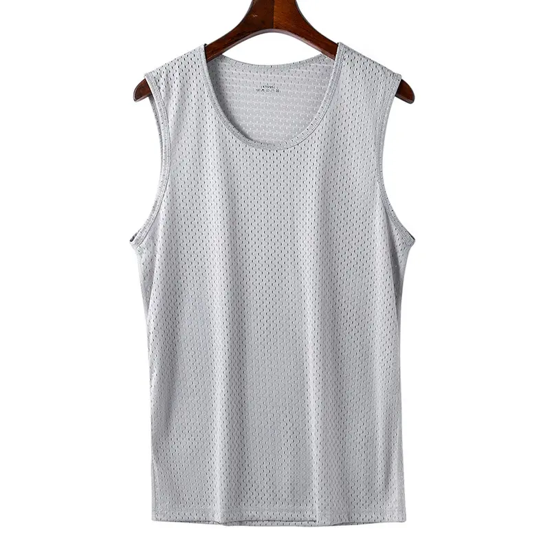 ✅Set de 5 maiouri casual barbati Ice Silk, usor de asortat cu orice tinuta, potrivite pentru purtarea de zi cu zi. ✅ Ușoare, respirabile și cu uscare rapidă.