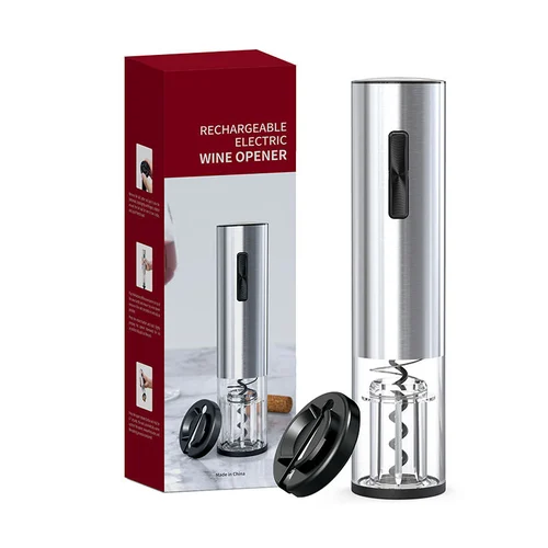 🍷 E set de deschizătoare electrice de vinuri -【Cadoul perfect pentru orice ocazie】 Un cadou minunat pentru orice iubitor de vin din viața ta