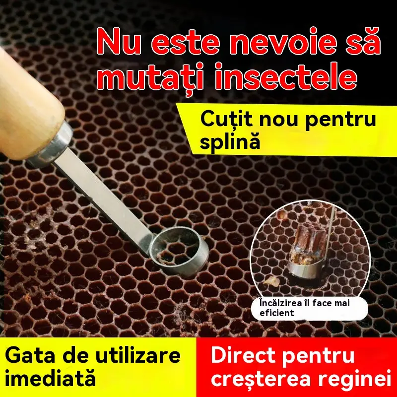 🔥【Cumpărați 2, primiți 2 gratuit】Noua unealtă de creștere a matcii, nu este nevoie să mutați insectele, tăiere completă, fără deteriorare a larvelor