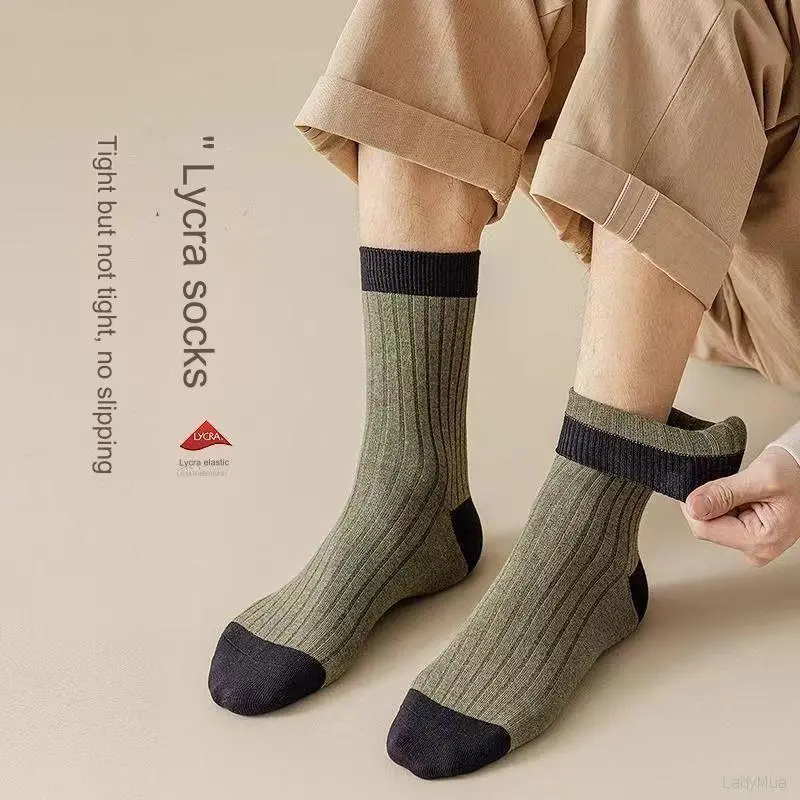 😍🧦【20 de perechi】Șosete deodorante din bumbac pentru bărbați noi 2026, care absorb transpirația