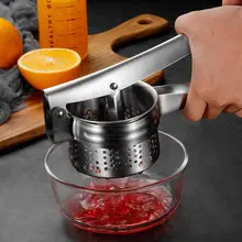 🔥【Cumpărați 1, primiți 1 gratuit】Presă din oțel inoxidabil, poate stoarce suc / piure / orez presat, gadget de bucătărie multifuncțional