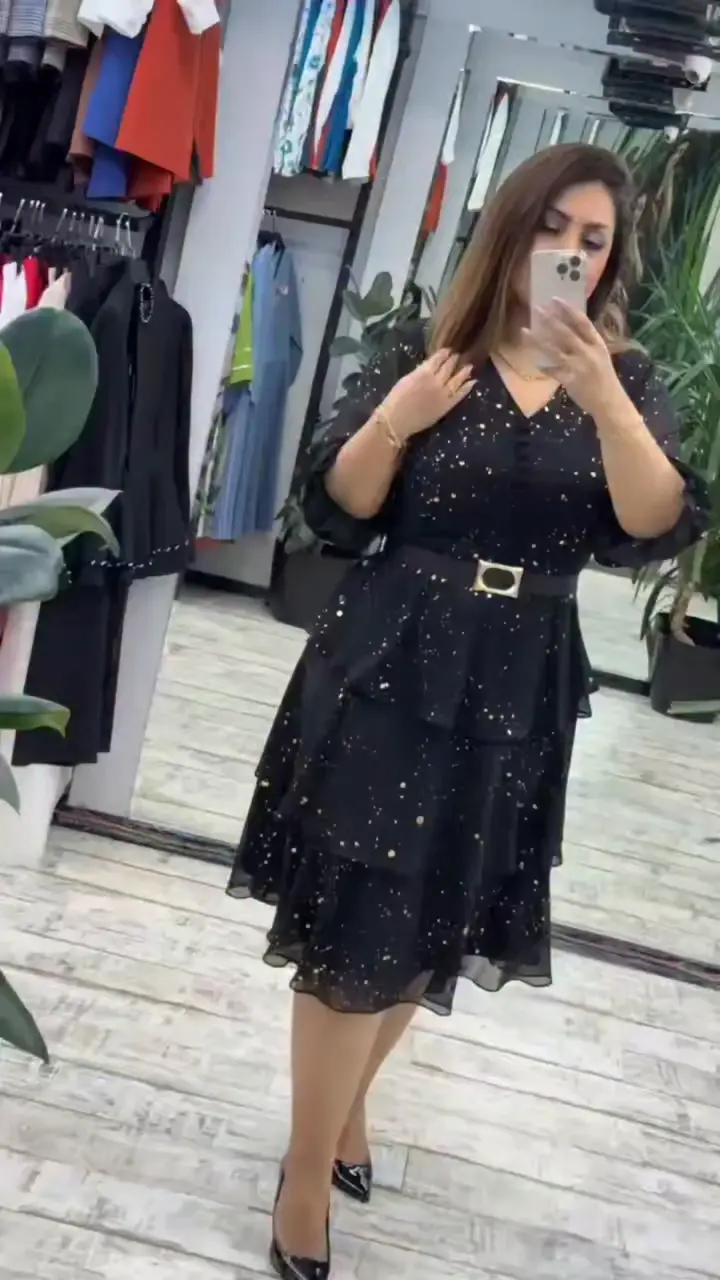 【🥇HOT SALE】(S-5XL) 💋 Rochie de șifon de înaltă calitate