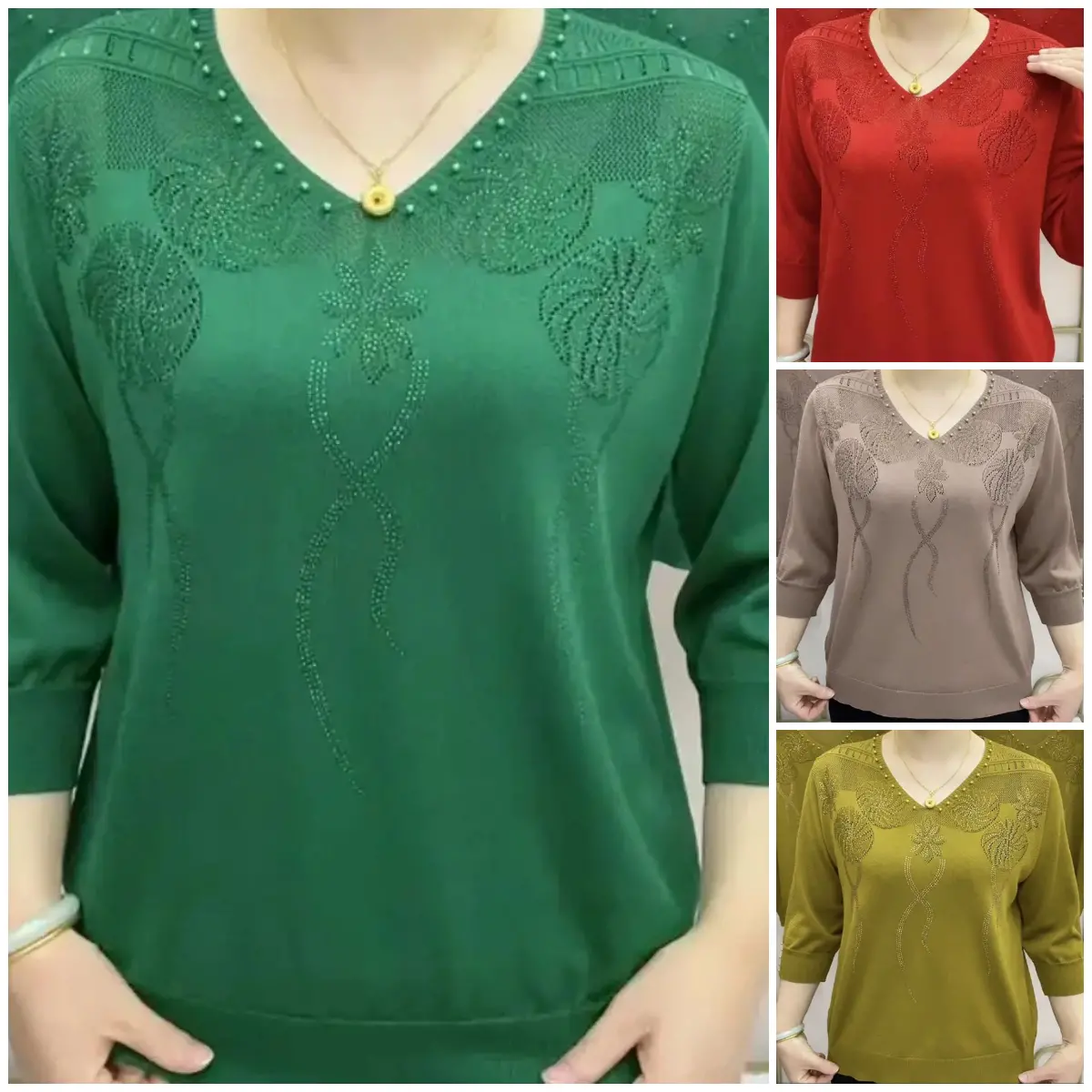 【35% OFF】🔥【M-5XL】 2026 New Winter Fashion Ice Silk Pulover - Ultima zi 50% Reducere