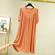 ⚡🔥🔥Rochie de pijama lentă, moale și confortabilă, cu mâneci scurte