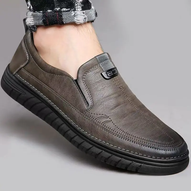 [39-44]👞Pantofi bărbătești din piele naturală moale – Confort total pentru bărbați maturi