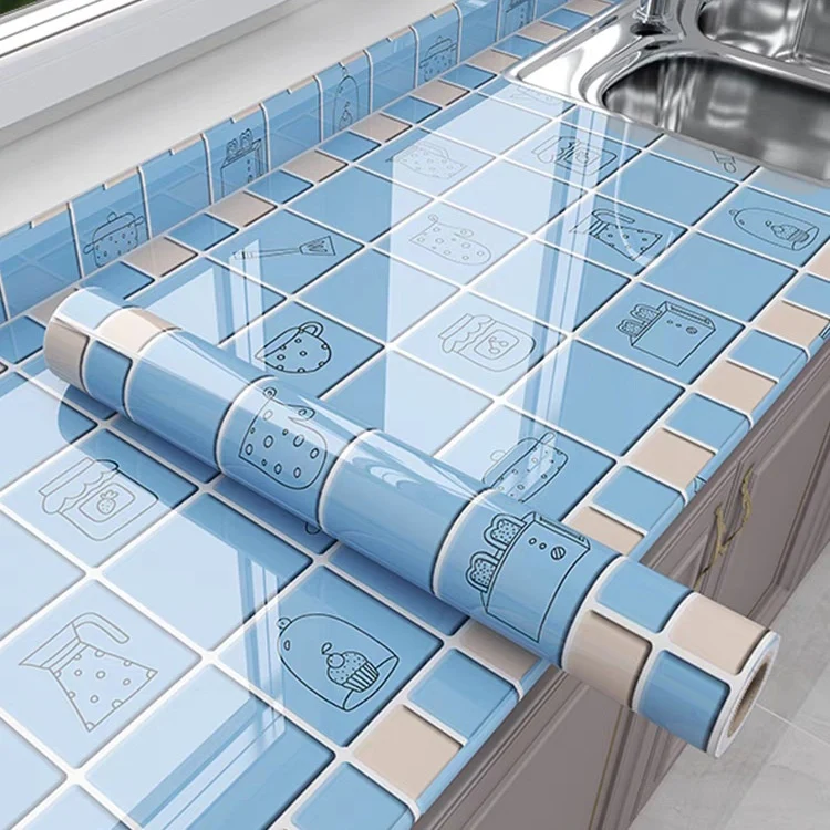♨️♨️【40 cm * 12 m】 Odstranljiva samolepilna aluminijasta folija – odporna na maščobo, toploto in enostavna za čiščenje