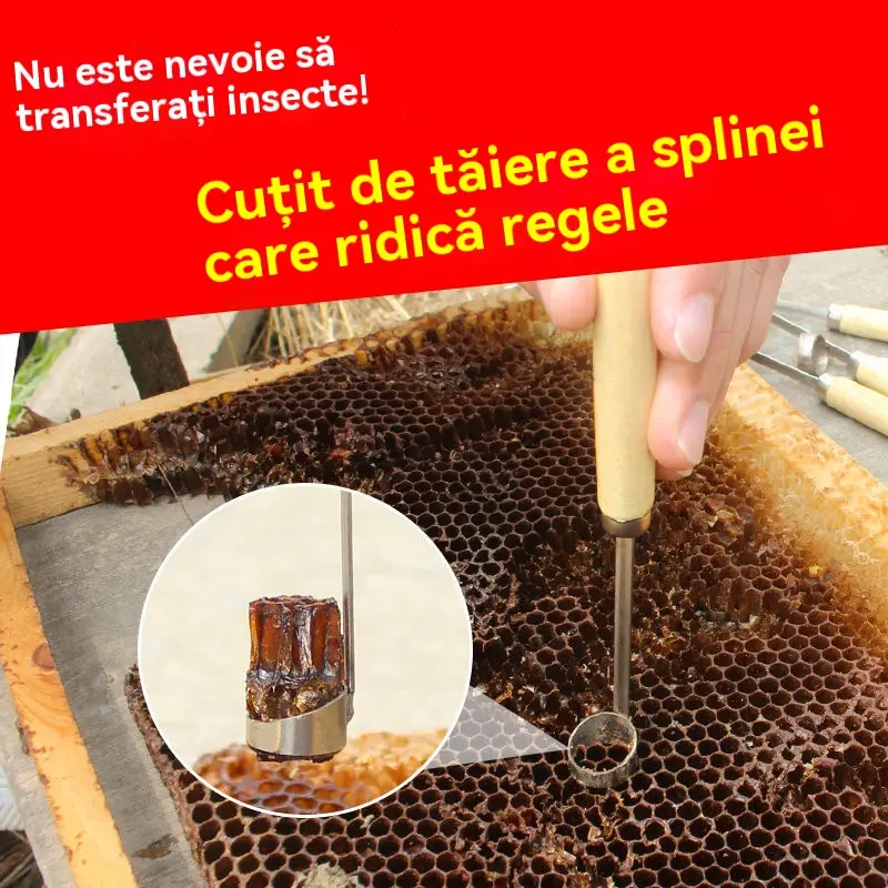 🔥【Cumpărați 2, primiți 2 gratuit】Noua unealtă de creștere a matcii, nu este nevoie să mutați insectele, tăiere completă, fără deteriorare a larvelor