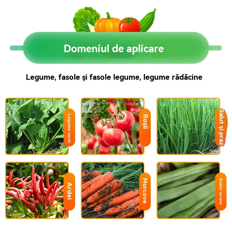 🌿Îngrășământ special pentru legume –🌱 ideal pentru grădini de balcon: varză, coriandru, ceapă verde, castraveți, roșii – utilizare prin amestec cu apă sau îngropare în sol 🌱