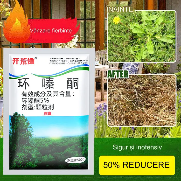 🔥【Formulă concentrată de înaltă calitate】👍🌱 Erbicid cicloazidinic,500G