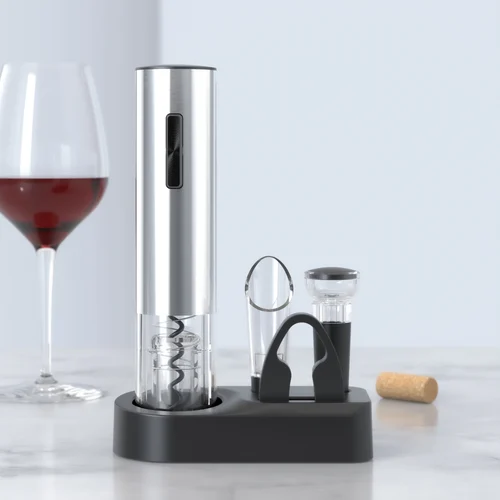🍷 E set de deschizătoare electrice de vinuri -【Cadoul perfect pentru orice ocazie】 Un cadou minunat pentru orice iubitor de vin din viața ta