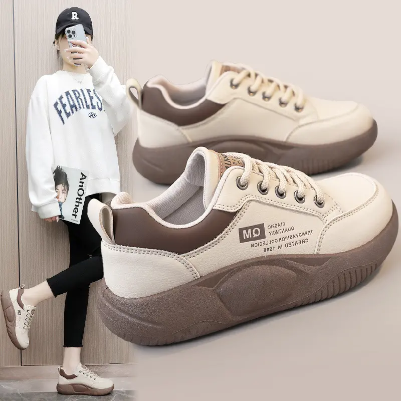 🏆👟【35-40】Pantofi casual la modă cu talpă groasă, model nou, 2026