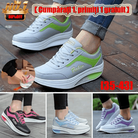 【30%OFF】【35-43】Femei de moda pentru femei de respirație respirabil Casual Sneakers