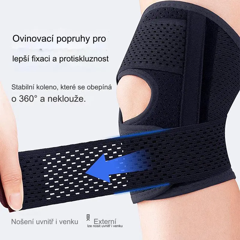 🦵 Genunchiere cu arc dublu, potrivite pentru alergare, ciclism, joc cu minge și alte sporturi