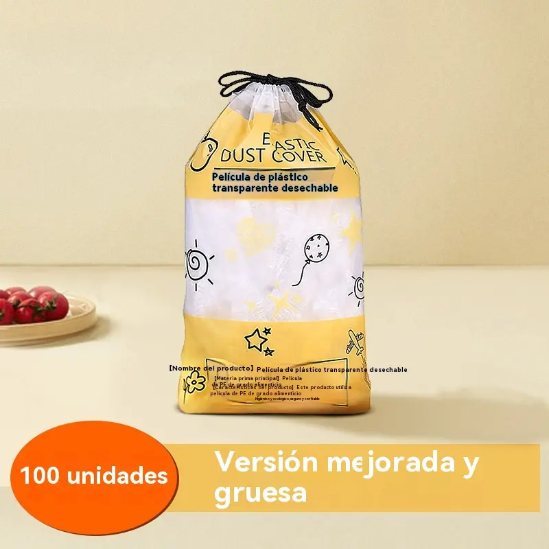 🔥【150/300/450 buc】Capac de unică folosință pentru prospețime, de calitate alimentară