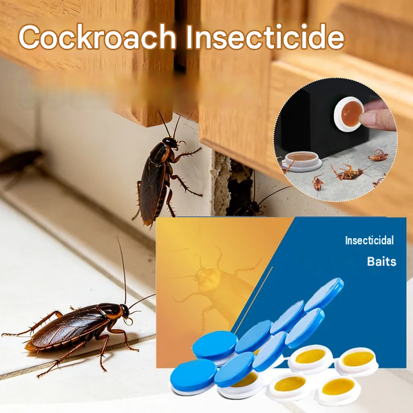💥【5 boxes with 40 capsules】 Strong gel bait patch for killing cockroaches