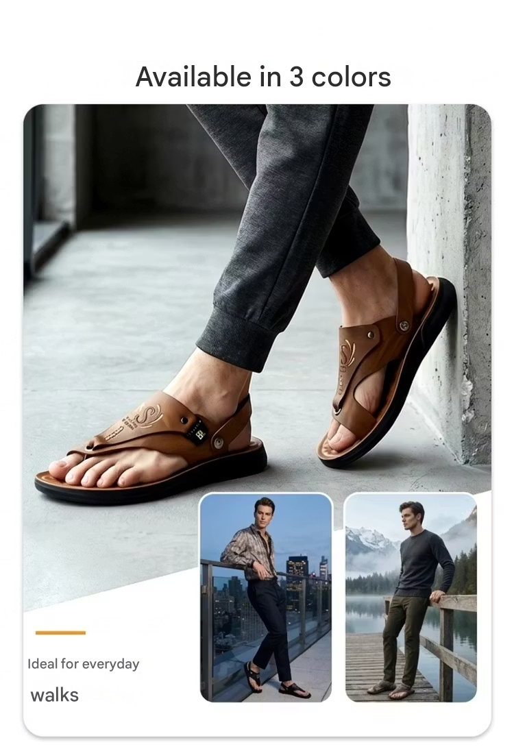 🔥2 in 1 sandals and slippers for men