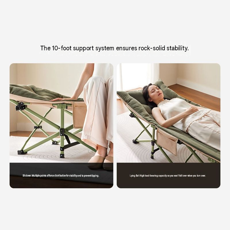 【190*68*37】Portable Adjustable Folding Bed