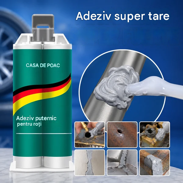 🔥Cumpără 1, primești 2 gratuit 【Set de 3 piese】🔥🛠️ Gel reparator AB pentru metale de înaltă rezistență