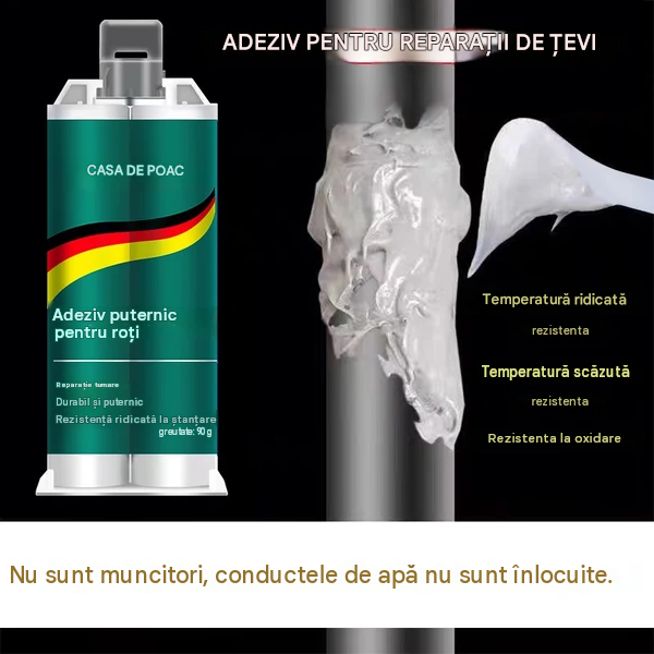 🔥Cumpără 1, primești 2 gratuit 【Set de 3 piese】🔥🛠️ Gel reparator AB pentru metale de înaltă rezistență