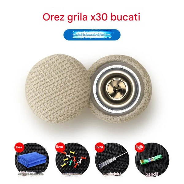 🔥【30 de bucăți】Catarame pentru îndepărtarea pânzei de acoperiș auto (include trusa de scule de instalare)