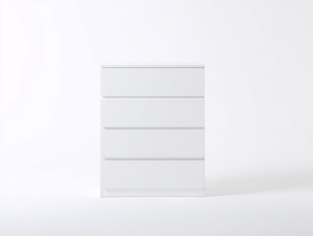 Cómodas cómoda madera 80x40x100 cm blanco diseño moderno almacenamiento-Jalokahome