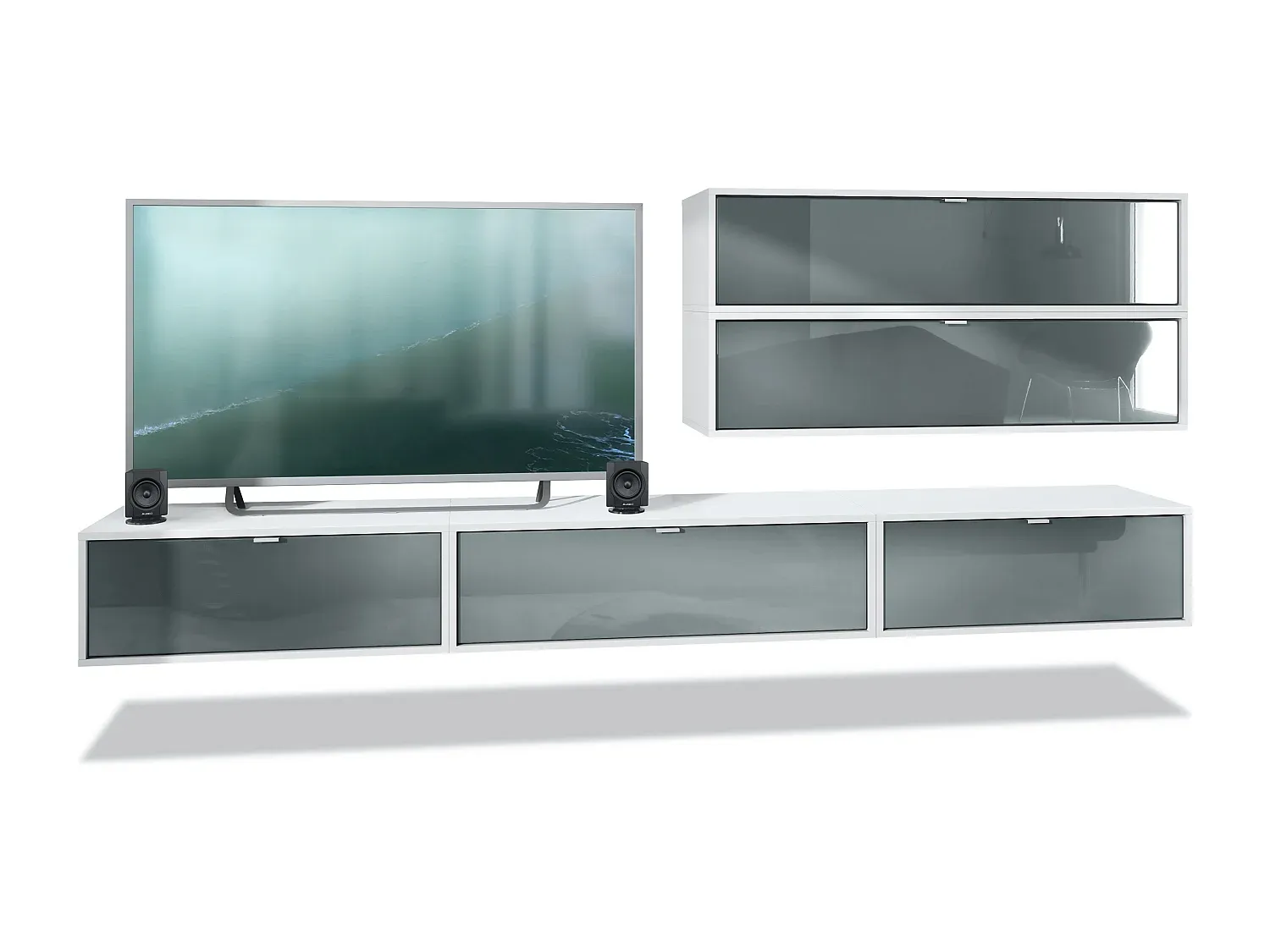 Wohnzimmer und Flur,Wohnzimmermöbel,TV-Wand-Nestaviroa