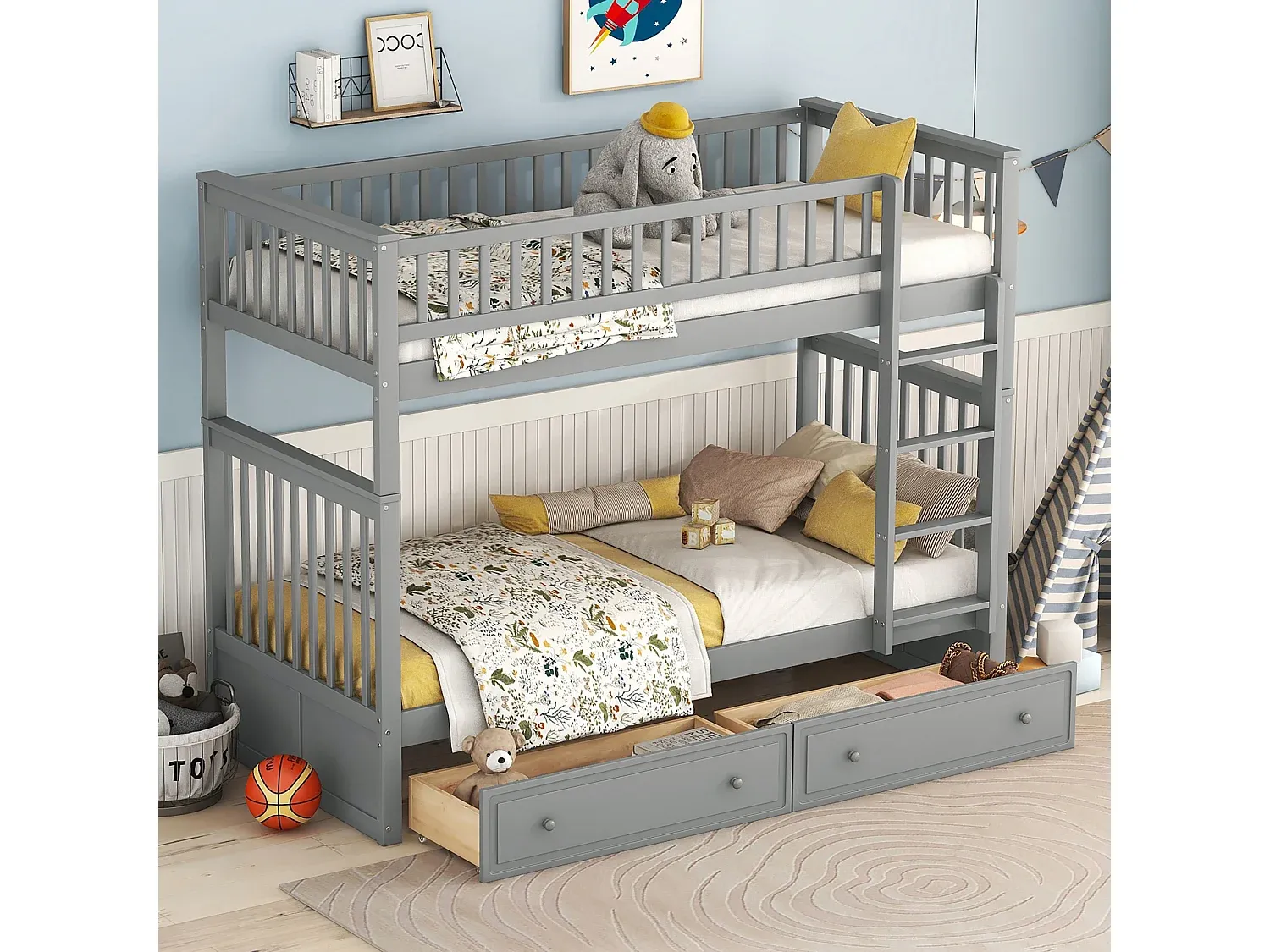 Schlafzimmer,Bereich Bett,Etagenbett-Nestaviroa