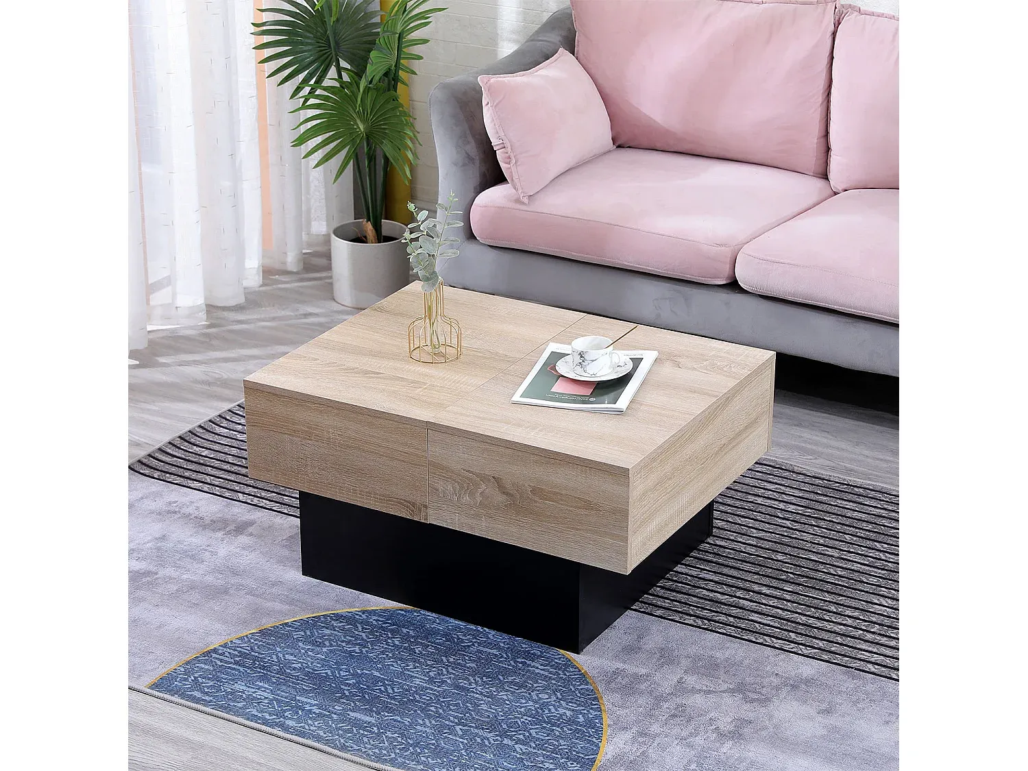 Wohnzimmer und Flur,Wohnzimmermöbel,Couchttisch nicht ausziehbar-Nestaviroa