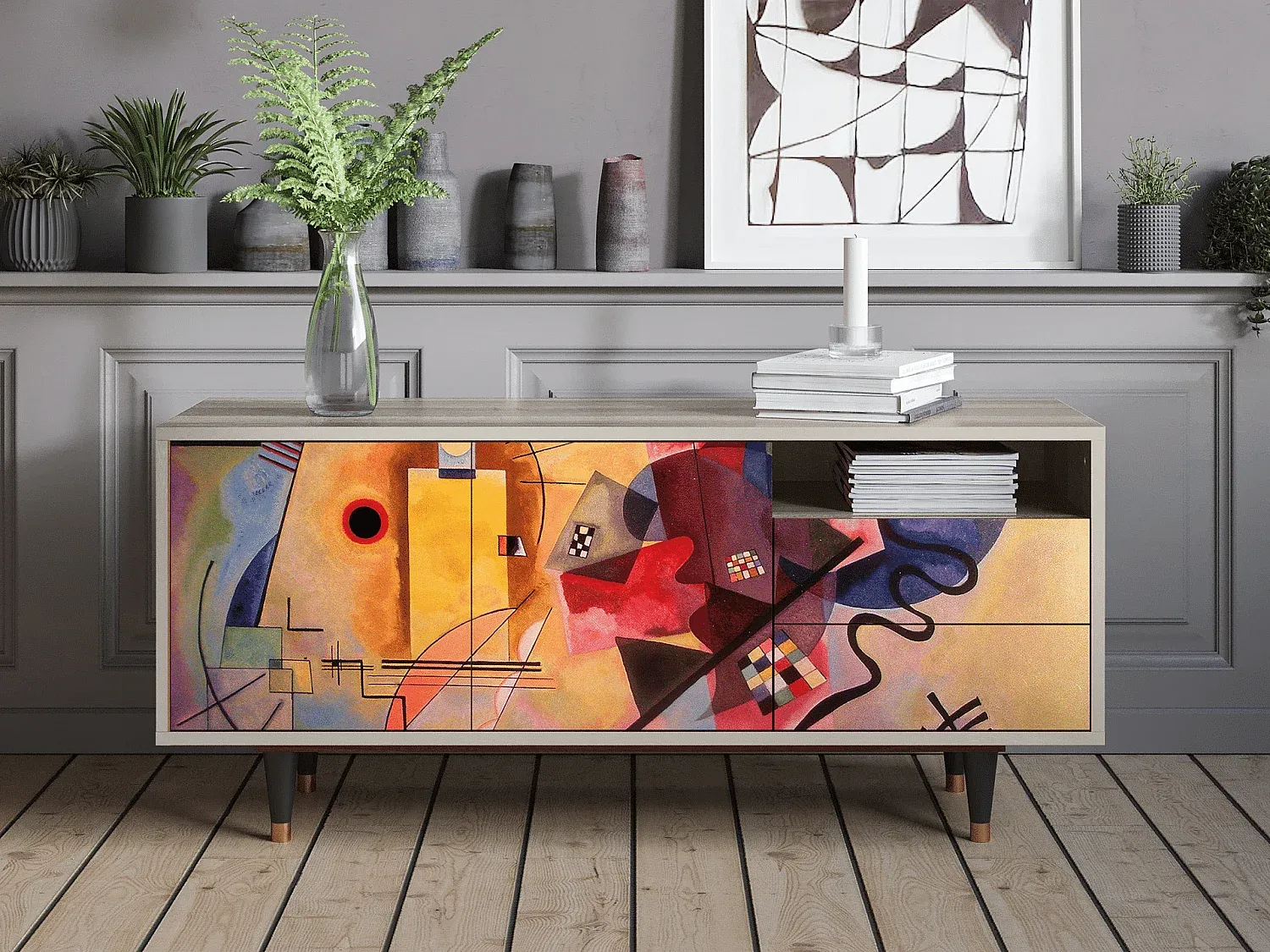 Wohnzimmer und Flur,Wohnzimmermöbel,TV-Board-Nestaviroa
