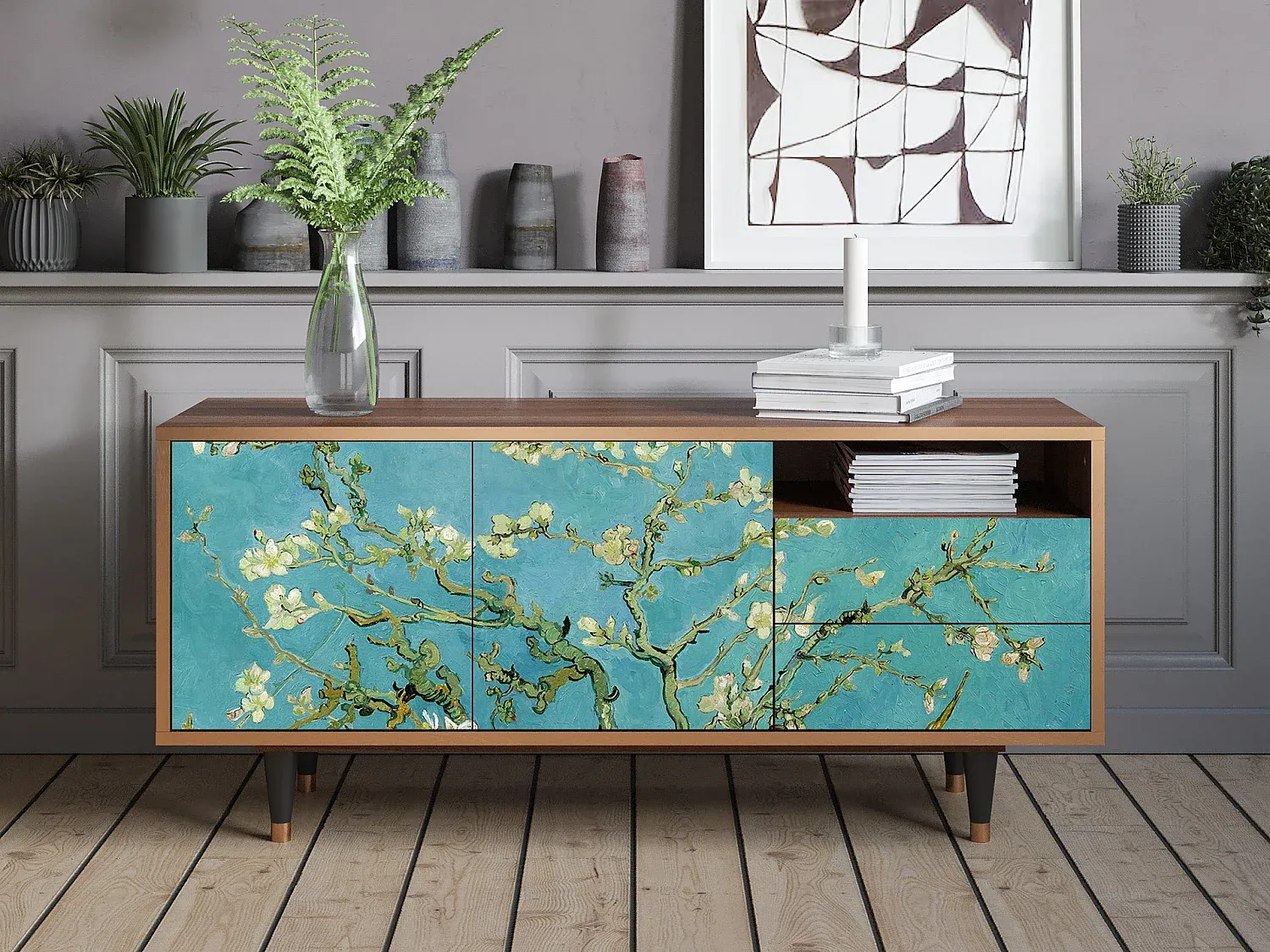 Wohnzimmer und Flur,Wohnzimmermöbel,TV-Board-Nestaviroa