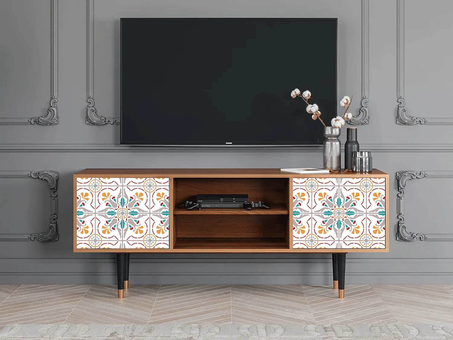 Wohnzimmer und Flur,Wohnzimmermöbel,TV-Board-Nestaviroa